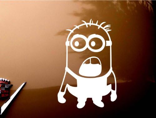 Minion Despicable Me iPad Car Notebook Decal Sticker 6"