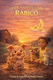 Livro Onde a Gente Cabe - Rabicó: Uma história real sobre acolhimento e carinho