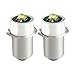 JESLED Upgrade LED Flashlight Bulb - (Pack of 2) 3W 247LM, DC5-24Volt, 12V 18V 19.2V, PR2 P13.5S High Power CREE LED Conversion Kit for DEWALT Torch Tooling Lantern Work Light Maglit Bulbs Replacement primary