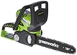 Greenworks 40V 12" Cordless Compact Chainsaw