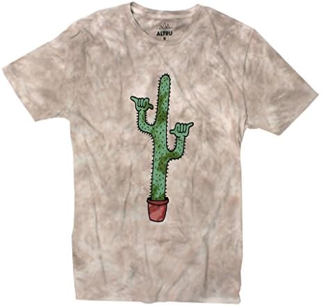 Cactus T-Shirt Shaka Guaro Cactus on Cloud Washed Desert Colors by Altru Apparel