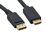 Cablelera 4K DisplayPort to HDMI Cable (ZC2520MM-10)