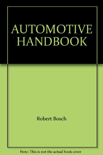 Automotive Handbook