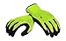 G & F 1516XL-3 Premium High Visibility Work Gloves for General Purpose, MicroFoam Double Textured Latex Coated Work Gloves, Garden Gloves, Men and Women Work Gloves, XLarge, 3 Pair Pack