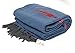 Open Road Goods Yoga Blanket - Thick Mexican Thunderbird Blanket - Handmade and Made for Yoga! (Slate Blue)