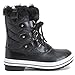 Polar Womens Snow Boot Quilted Short Winter Snow Rain Warm Waterproof Boots - 9 - BLL40 YC0023