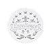 96 Award Stickers - Silver Certificate Seals, Excellence Star Stickers for Award Certificates