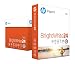 HP Printer Paper, BrightWhite24, 8.5 x 11 Paper, Letter Size, 24lb Paper, 97 Bright, 2,500 Sheets / 5 Ream Carton (203000C) Acid Free Paper primary