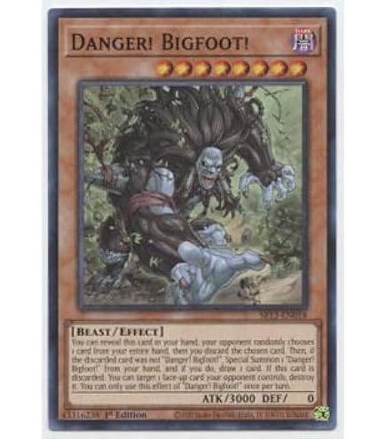 Amazon.com: Danger! Bigfoot! (Alternate Art) - MGED-EN018