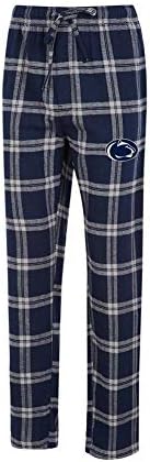 Concepts Sport Men's NCAA-Homestretch-Plaid Sleepwear Pajama Pants-With Pockets