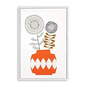 Unbelievable Work of Art Framed for Living Room Bedroom Abstract Flowers for Premium Product