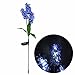 Samgo Outdoor Waterproof Solar Flower Battery Light Hyacinth for Garden, Balcony, Lawn Illumination (Purple)