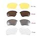 Wireless Sunglass,WONFAST Bluetooth Sunglasses Music Handfree Headset Stereo Headphone for Smart Phone Bluetooth devices + Free Replaceable 3 Pair Lens(Yellow,Brown,Clear)(N-Black)