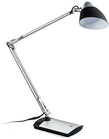 lamba led masaustu taotronics tt masa 6 w esnek kol kafa dondurulebilir care finish in gumus siyah amazon com tr