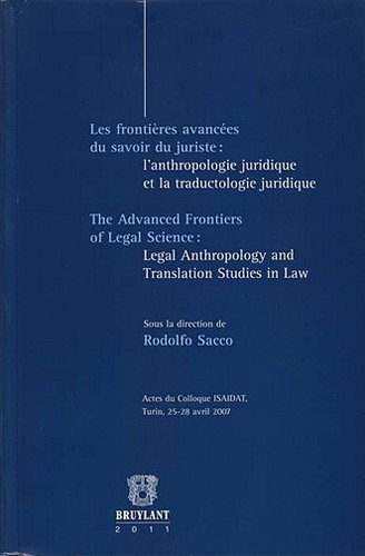 Les  frontières avancées du savoir du juriste