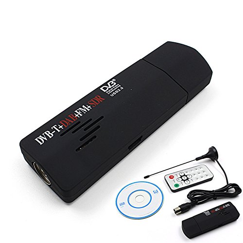 Semoic FM HDTV TV Tuner Receiver Stick RTL2832U+USB2.0 Digital DVB-T SDR+DAB+R820T N6L1
