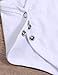 Hipealy Newborn Baby Boy Girl Clothes Baby Bear Short Sleeve White Summer Toddler Kids Outfit Sets(3-6months)