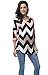 DREAGAL Womens Striped V Neck Shirt Mini Dress Large Multicoloured