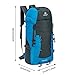 Coreal 40L Lightweight Packable Hiking Backpack Foldable Travel Trekking Daypack Blue