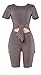 Nulibenna Womens Two Piece Outfits Side Slit Shirt and Midi Pant Sets
