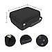 Hard Carry Travel Bag Case Compatible iJoy Matte Finish Premium Rechargeable Wireless Headphones Bluetooth Over Ear Headphones Foldable Headse