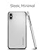 Spigen Thin Fit Designed for iPhone Xs Case (2018) / Designed for iPhone X Case (2017) - Matte Black