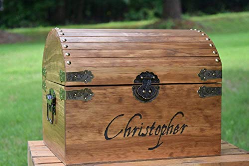 image for Country Barn Babe Kids Toy Chest - Kids Treasure Chest - Personalized 