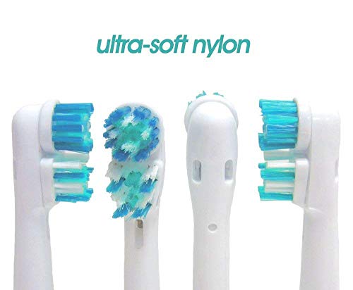 Premium Generic Replacement Brush Heads for Oral-B Braun Dual Clean (20 Pack) | Fits: Dual Clean Electric Toothbrushes, 3D Excel, Advance Power, Professional Care, Smart Series, Pro Health, Triumph - Thumbnail 3