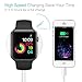 Wireless Charger for Apple Watch, 2 in 1 iPhone Charger Portable Charging Cable Compatible with Apple Watch Series 1 2 3 4 38mm 40mm 42mm 44mm and iPhone XR Xs Xs Max X 8 Plus 7 Plus 6-3.3ft/1.0m
