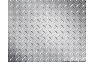 SHAPIRO SUPPLY Aluminum 3003-H22 Bright Finish Diamond Tread Plate - .045" x 36" x 48"