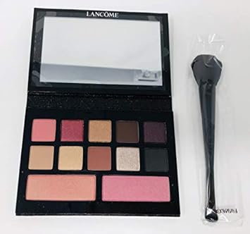 lancome eyeshadow and blush palette glam
