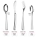 Elegant Life Silverware Set,24-Piece Stainless Steel Flatware Sets High-grade Mirror Polishing Cutlery Sets,Multipurpose Use for Kitchen,Restaurant Tableware Utensil Sets with Gift Box Service for 6