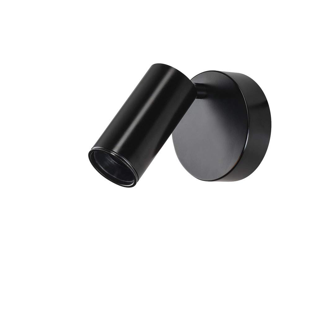 SLV Wall and Ceiling-Mounted Light FITU/Internal Ceiling and Wall Illumination, Surface-Mounted Light, Wall-Mounted Light, Ceiling Spotlight / E27 60W Black