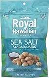 Royal Hawaiian Orchards Macadamias, Sea Salt, 5 Ounce