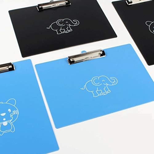 クリップボード フックかわいい手書きパッドへの贈り物officeとa4プラスチッククリップボードポータブルファイルクリップボード文具用品 ライティングボード Color Vertical Version Black B085bn1vmj 1 169円 大人気 New Arrival 最安値挑戦 年中無休 高品質 通販