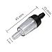 Pawfly 6 PCS Aquarium One Way Non-return Check Valves Air Pump Accessories for Fish Tank Black