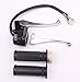 BH-Motor New Twist Throttle Housing Switch Right ＆ Left Brake Lever for Yamaha PW50 PY50 Pit Bike