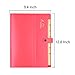 Tenn Well Pocket Document File Folder, 8 Pockets Expanding A4 and Letter Size File Organizer (Red)