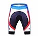WOLFBIKE Men Cycling Jersey + Short Sportswear Suit, Skyline, Size: USXL/CNXXXL
