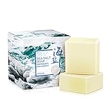 2 Pcs Handmade Sea Salt Soap Goat Milk Cleaner For