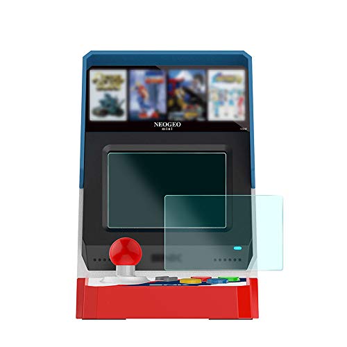AWINNER Glass Competible for NEOGEO Mini,Screen Protector Ultra-Clear Tempered Glass for NEOGEO Mini Japan Game Console SNK (2-Pack)