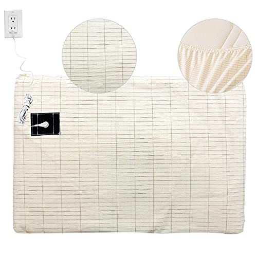 GroundLuxe Organic Fitted Grounding Sheet for King Size Bed Pricepulse