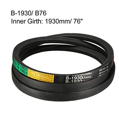uxcell B-1930/B76 Drive V-Belt Inner Girth 76-inch Industrial