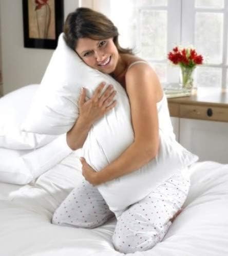 Viceroybedding Pair Of Super King Size Bolster Pillows Amazon Co
