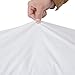 puredown White Goose Feathers Down Pillows, Hotel Bed Pillows Standard/Queen Size Set of 2, Soft Pillows for Sleeping with 100% Cotton Cover
