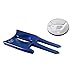 Birdicorn Golf Divot Repair Tool. Golf Ball Marker Divot Tool (Blue w/Ball Marker)