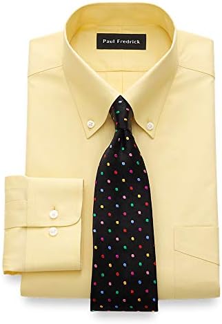 Paul Fredrick Mens Slim Fit Non-Iron 