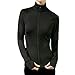 Women's Active Long Sleeve Work Out Gym Yoga Stretchy Zip Thumb Hole Jacket