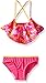 Speedo Girls' Swimsuit Two Piece Bikini Ruffle Set-Discontinued