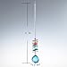 H&D 30mm Crystal Ball Prism Rainbow Collection Hanging Suncatcher for Chandelier Parts Wedding Favors